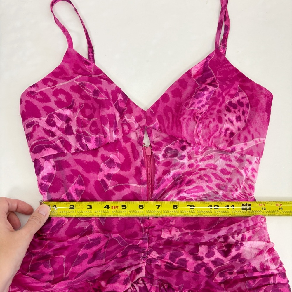 NBD Sheila Mini Dress in Bubblegum Pink Leo Size S - Picture 10 of 11